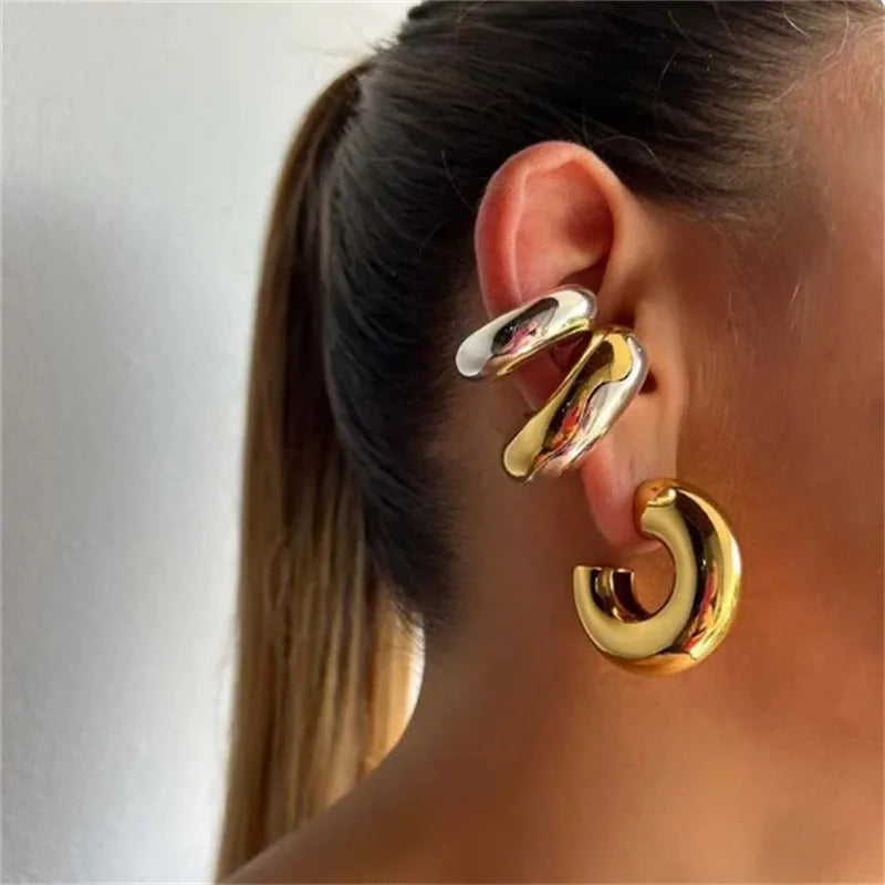 Chunky Cuff Earring