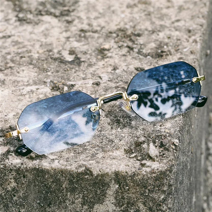 Vintage Rimless sunglasses